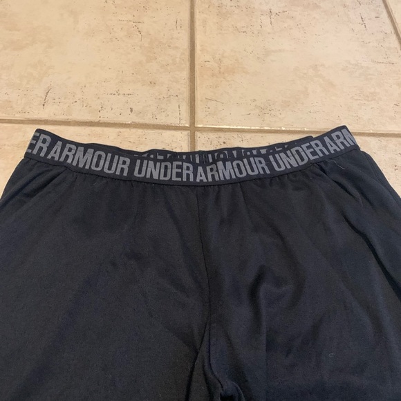 Under Armour Black Loose Fit Athletic Pants | Size LG - Picture 2 of 7